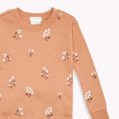 Floral Print Pajama Set