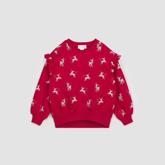 Oh Reindeer Red Sweater