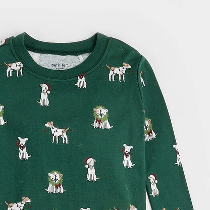 Jack Frost Russell Print PJ Set