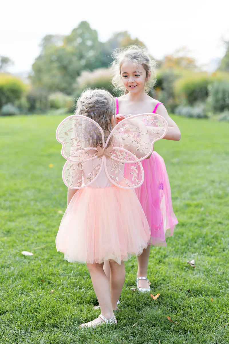 Butterfly Bliss Wings, Peach