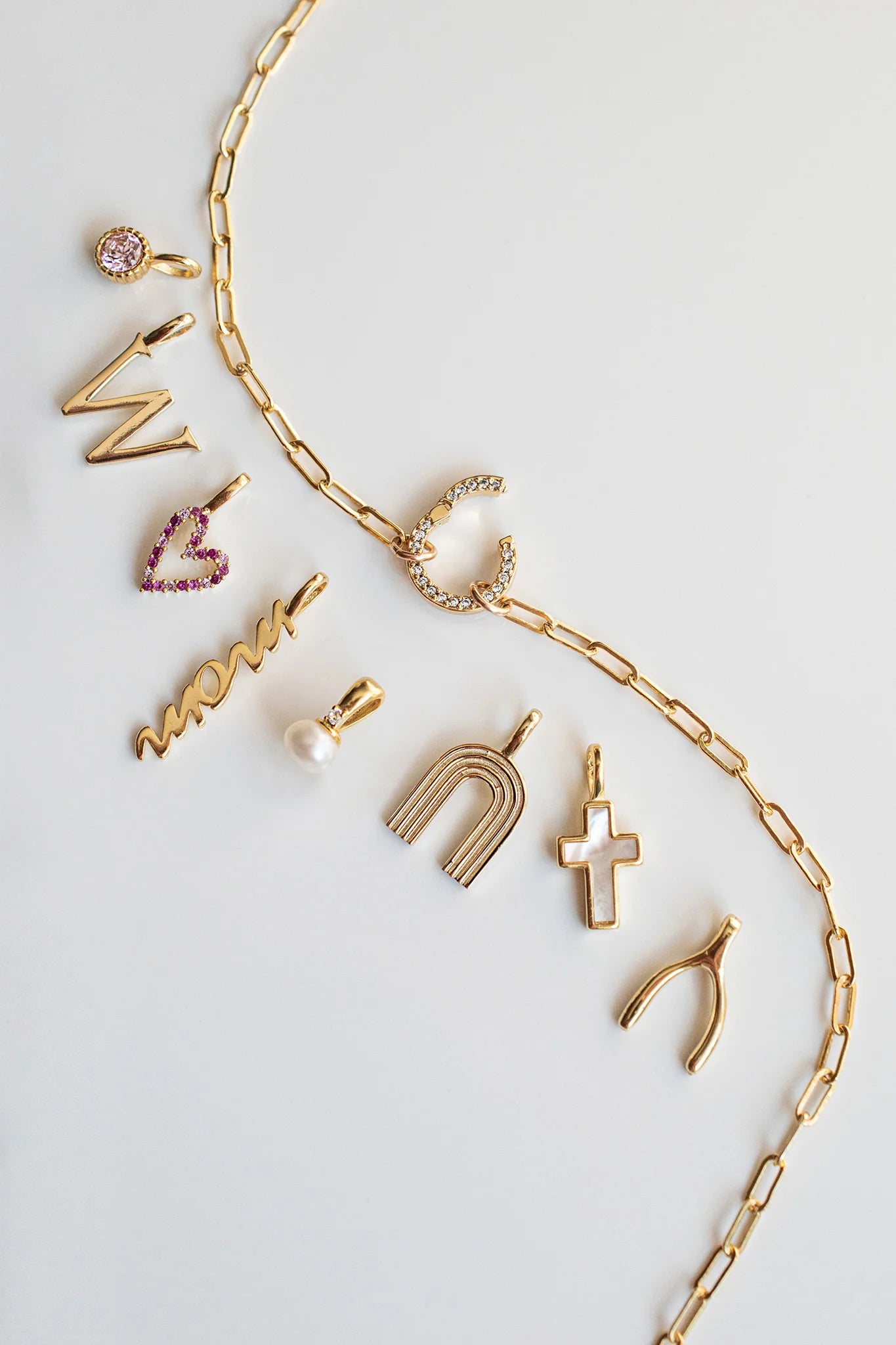 Paperclip Carabiner Necklace