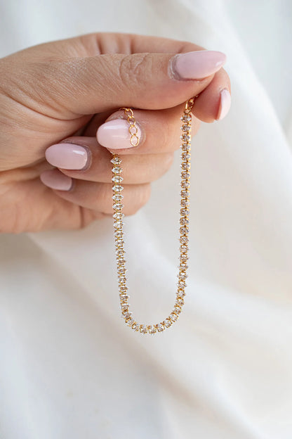 Marquis Tennis Bracelet