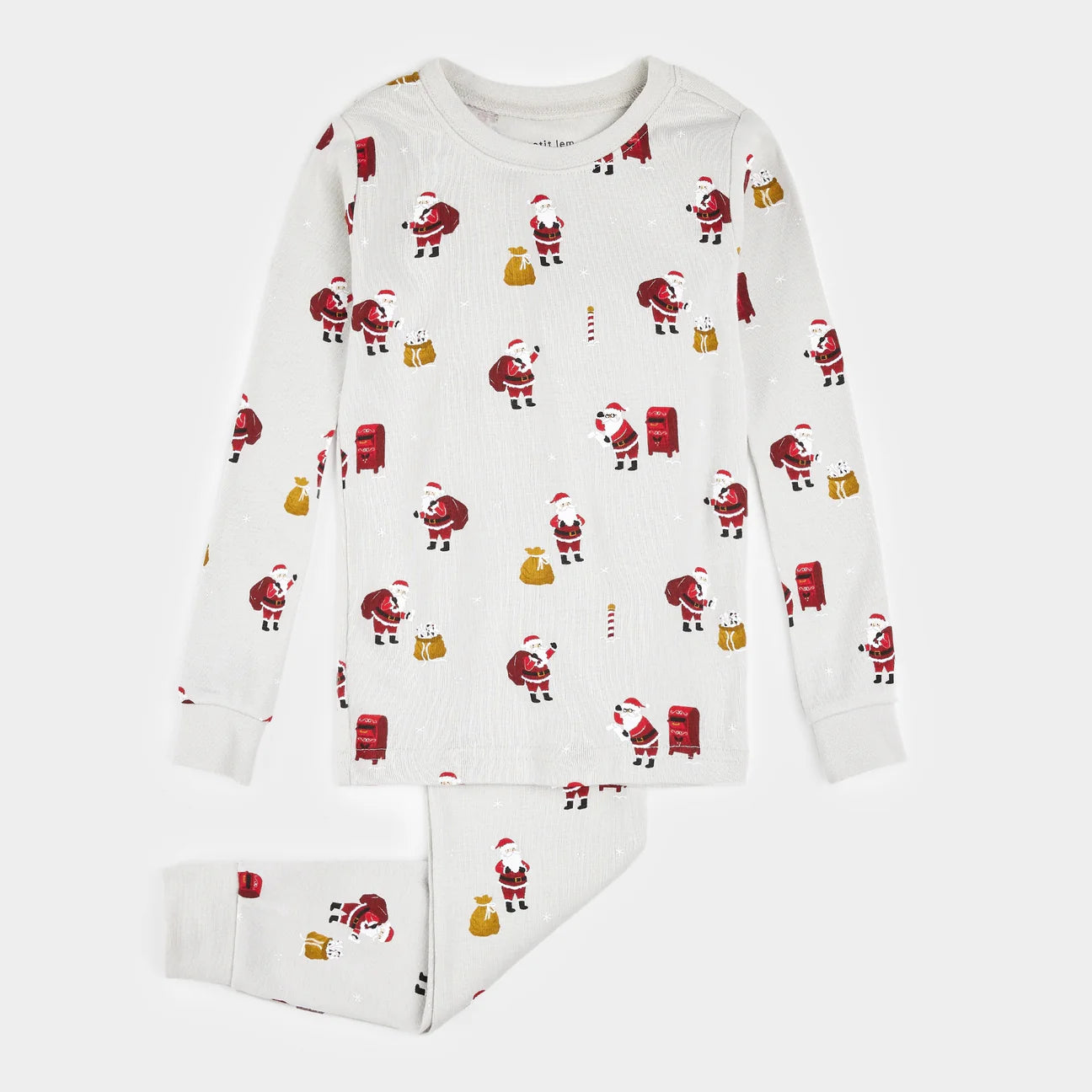 Must Be Santa Print PJ Set