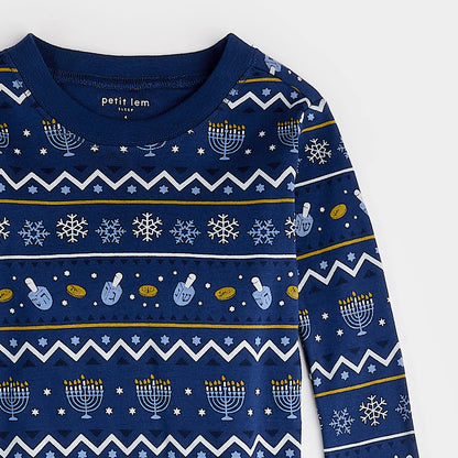 Hanukkah Fair Isle PJ Set