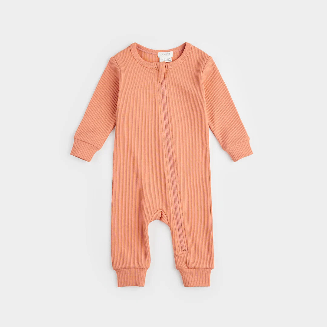 Coral Modal Rib Sleeper