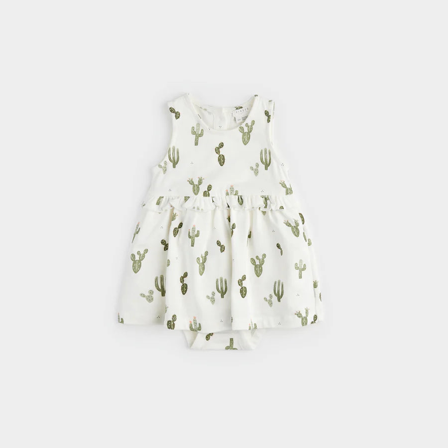 Cactus Dress with Onesie