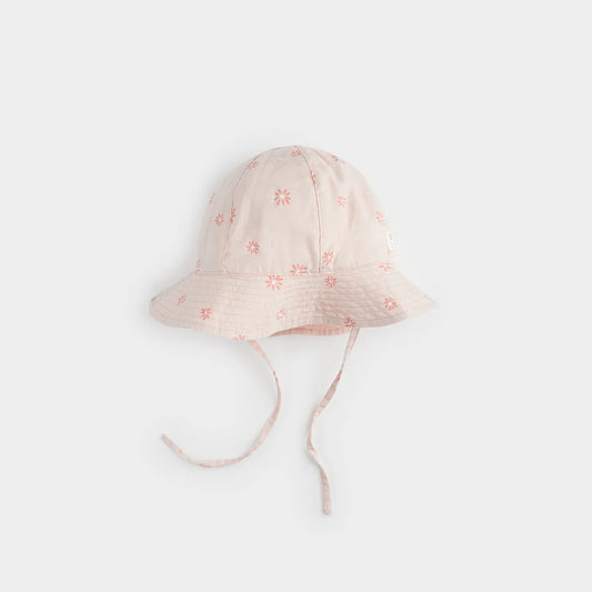 Flower Print Hatch Hat
