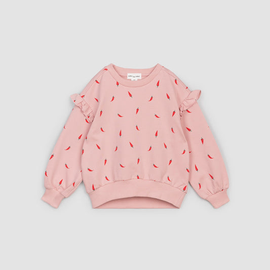 Hot Pepper Pink Sweatshirt