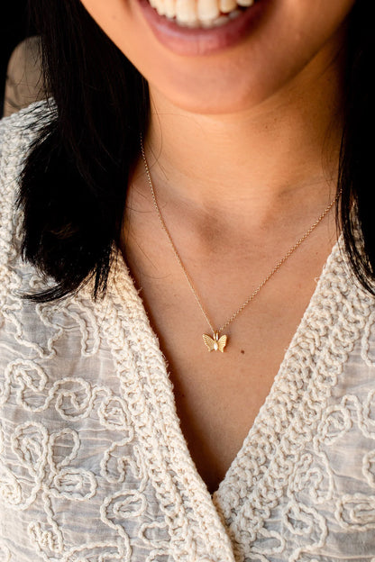 Butterfly Charm Necklace