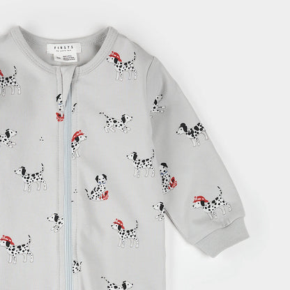 Firefighter Dalmatian Print Sleeper
