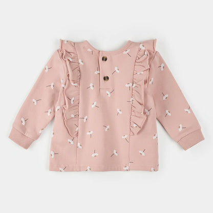 Daisy Print on Rose Outfit Set