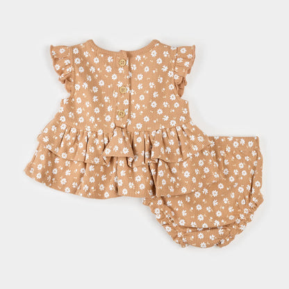 Floral Print Outfit Set