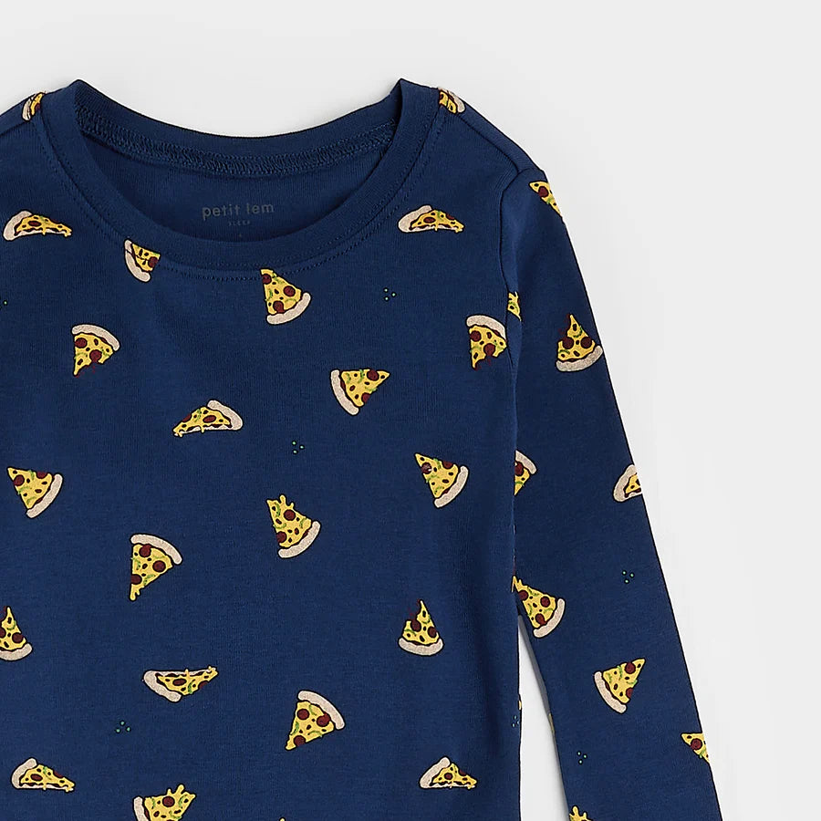 Pizza Print PJ Set