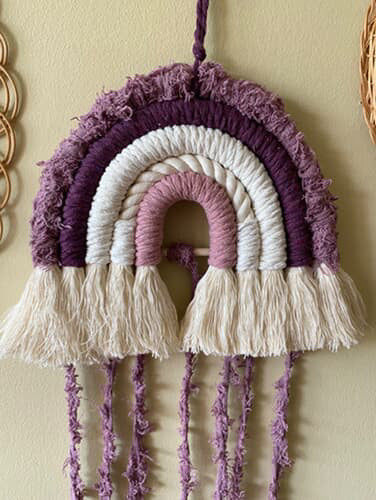 Rainbow Hair Clip Holder