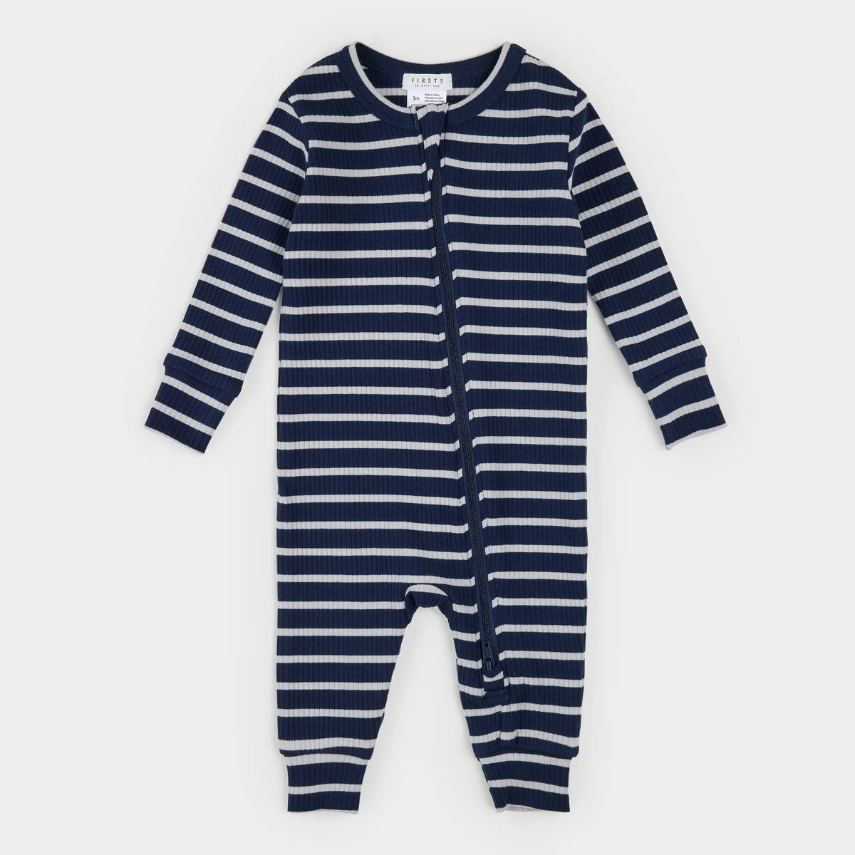 Indigo Striped Modal Rib Sleeper