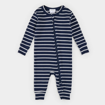 Indigo Striped Modal Rib Sleeper