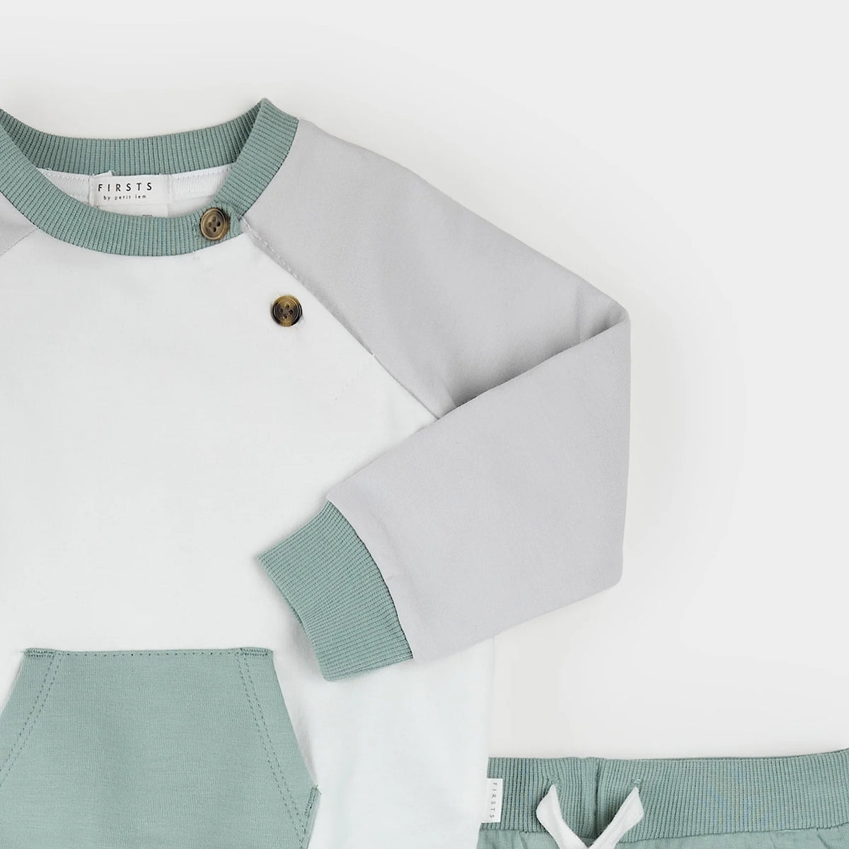 Lunar Rock & Tundra Color Block Outfit Set