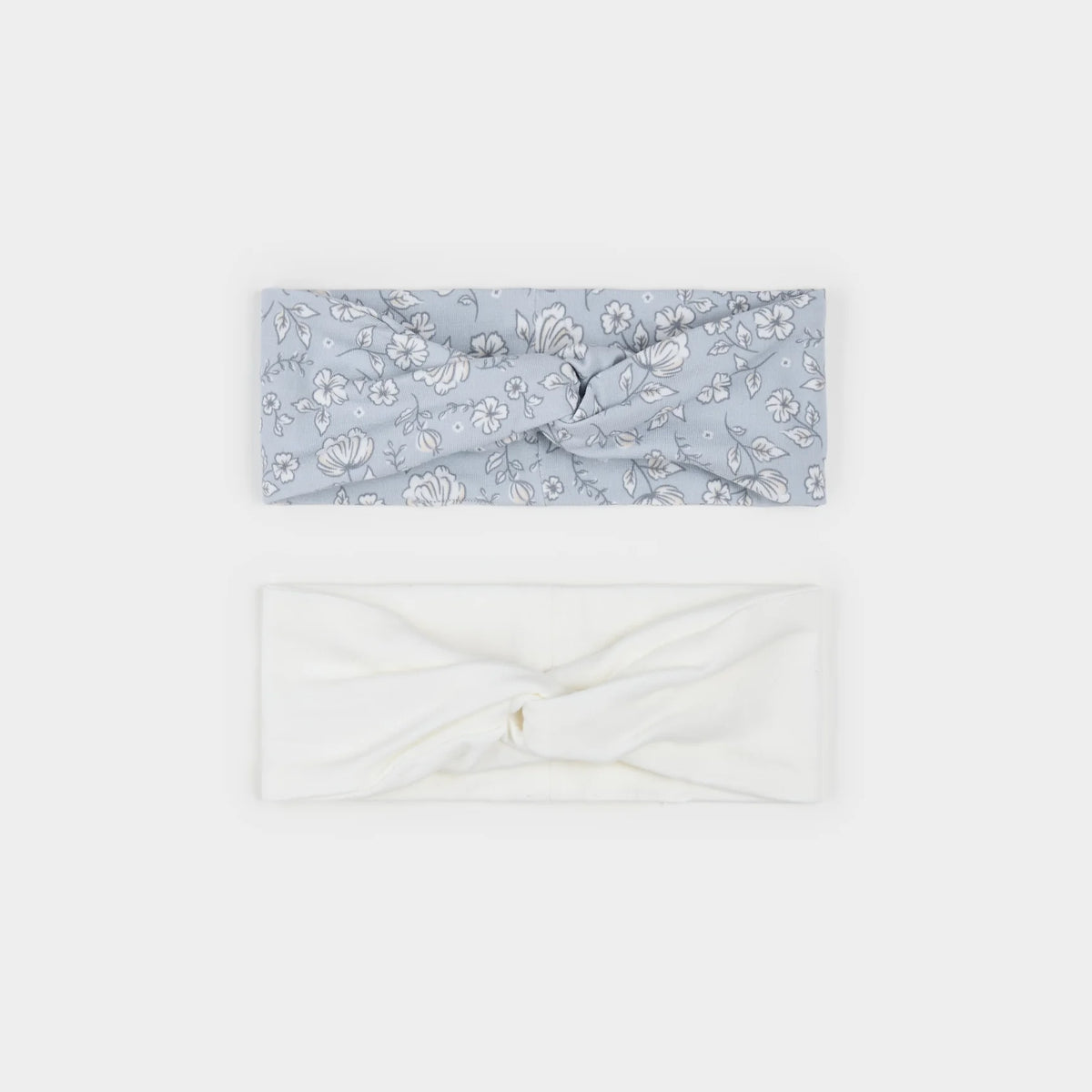 Frost Flower & Ivory 2 Pack Headbands