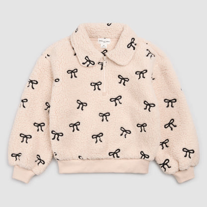 Baby Bow Sherpa Jacket