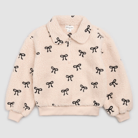 Baby Bow Sherpa Jacket