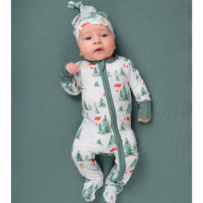 Sleigh Ride Footed Zipper Sleeper