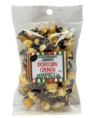 Peppermint Bark Dark Choc Caramel Corn Gift Bag
