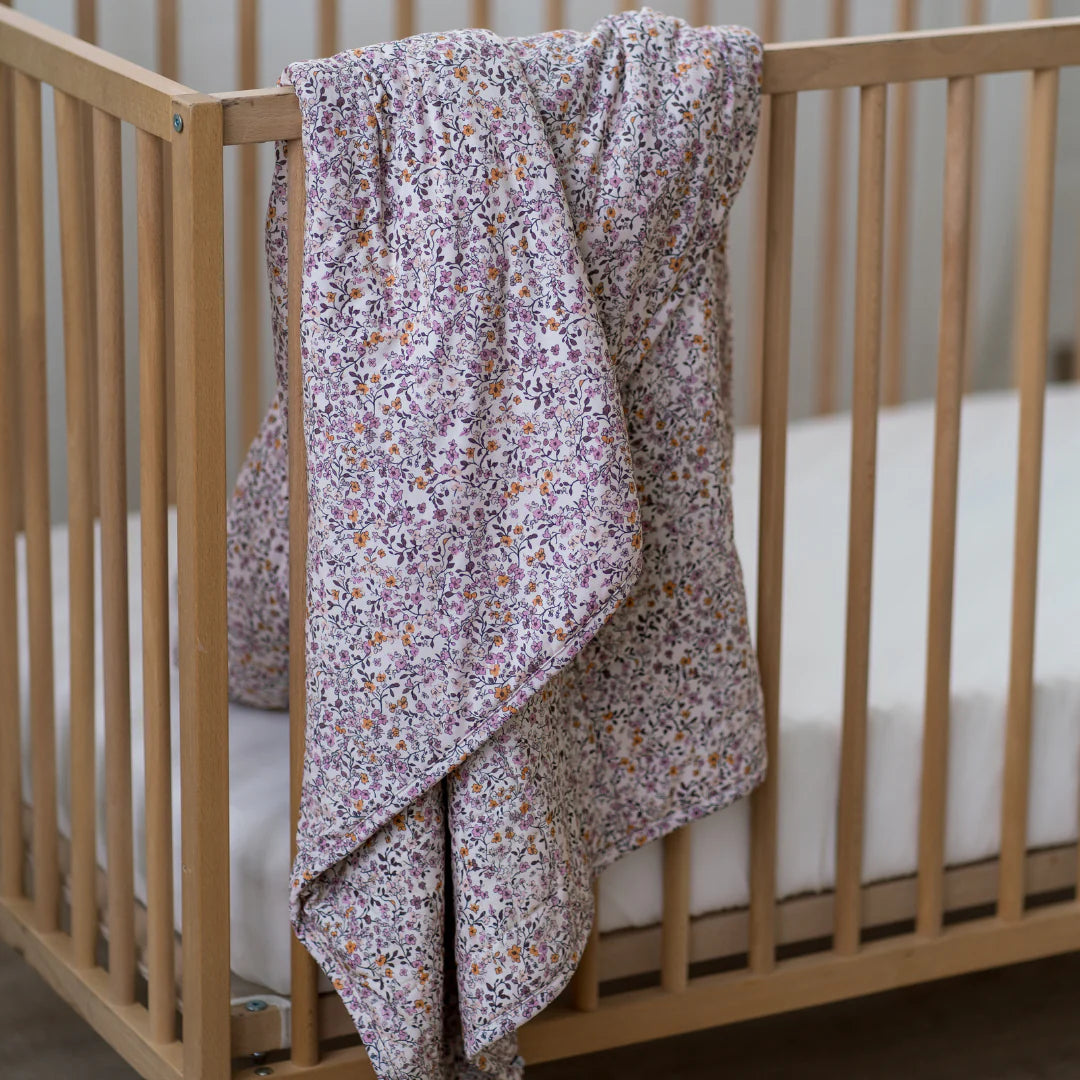 Violet Meadow Bamboo Blanket | 1.0 TOG