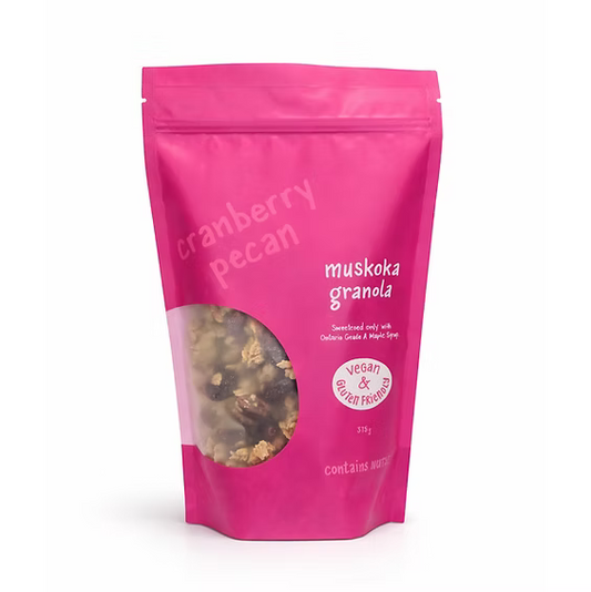 Muskoka Granola Cranberry Pecan 375g