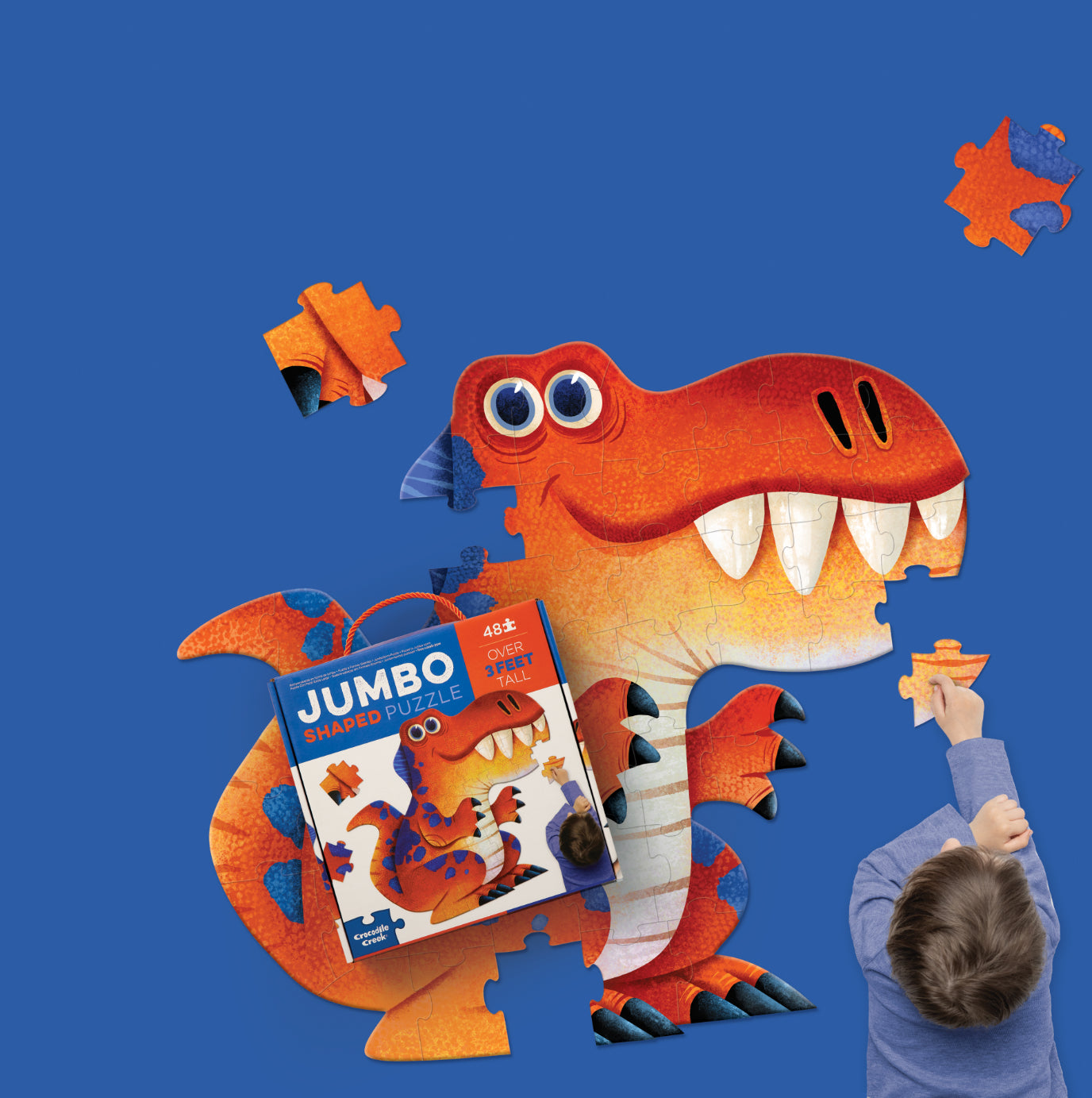 Jumbo Puzzle Dino 48 Piece
