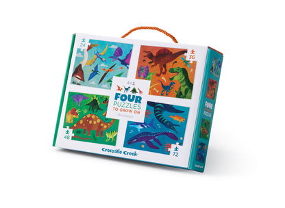 Four Puzzle Set - Dino