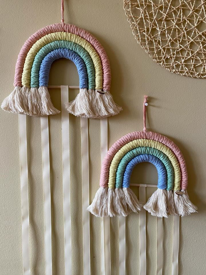 Rainbow Hair Clip Holder