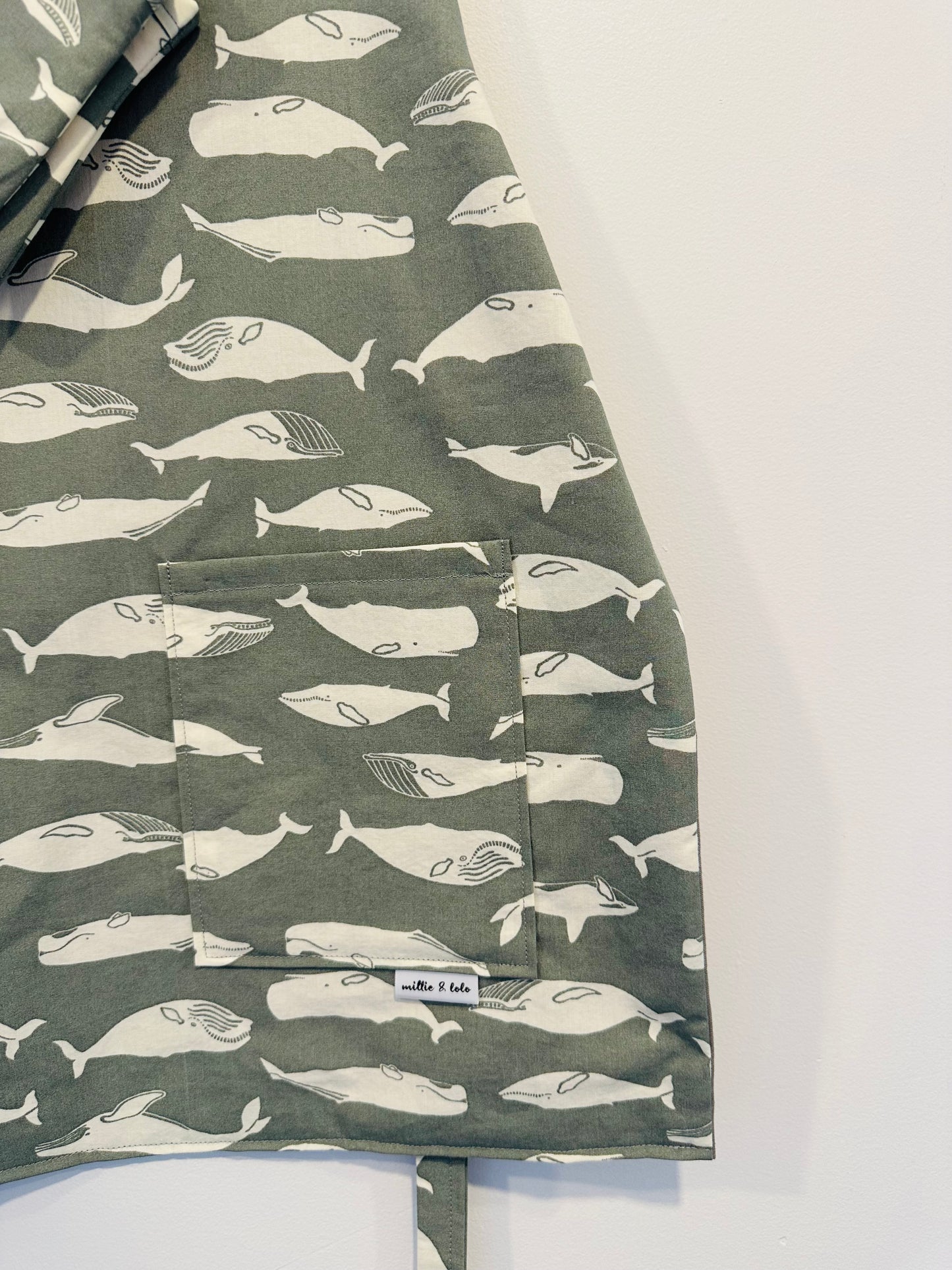 Whales Apron