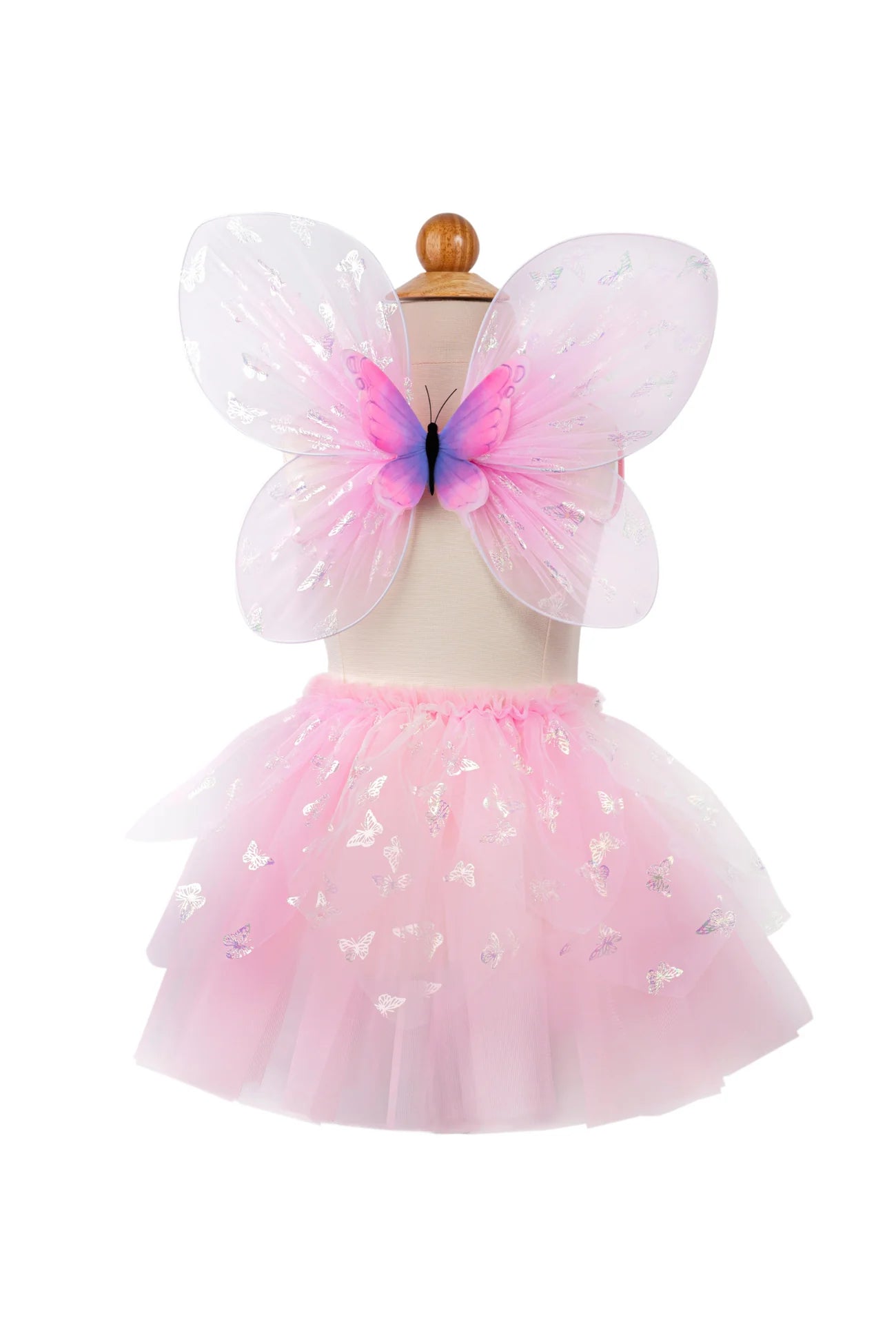 Flutter Butterfly Skirt & Wings Pink