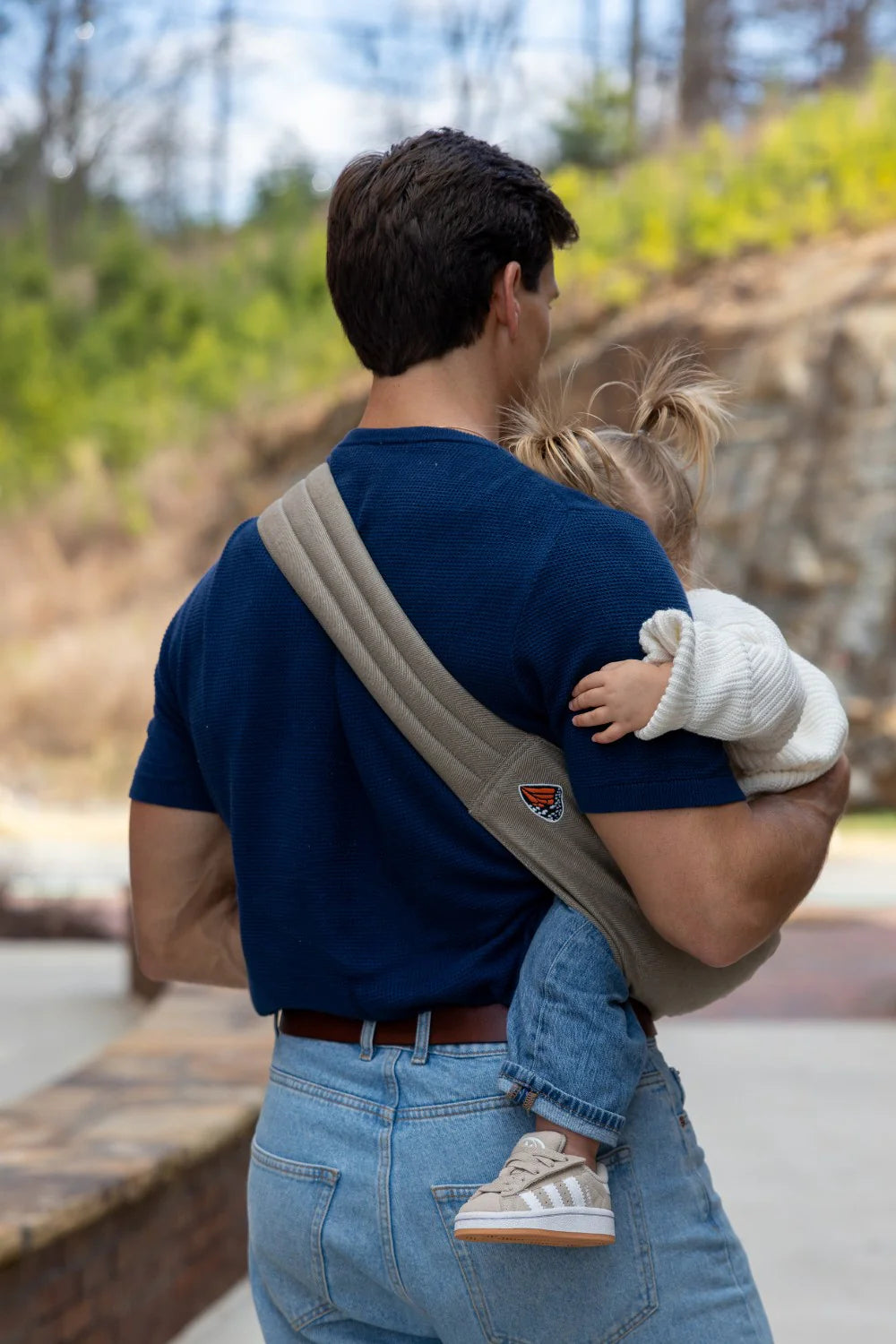 The Monarch Toddler Sling - Stone Sage