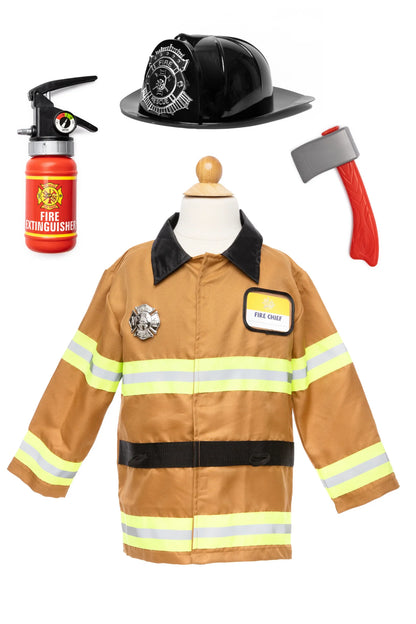 Firefighter Set with Accessories (Brown)