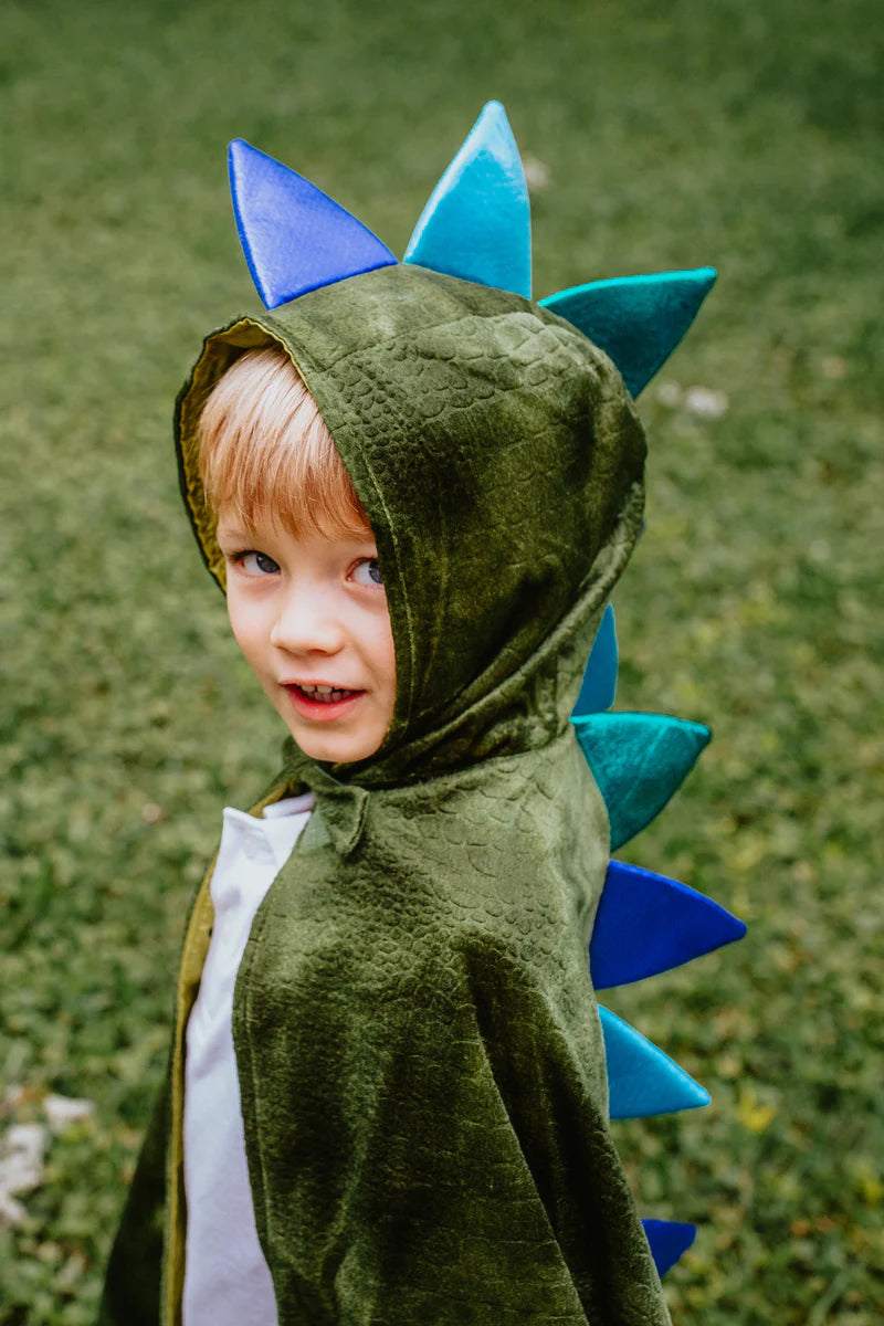 Green Dragon Cape with Claws (5-6 Years)