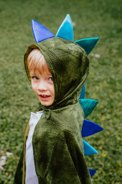 Green Dragon Cape with Claws (5-6 Years)