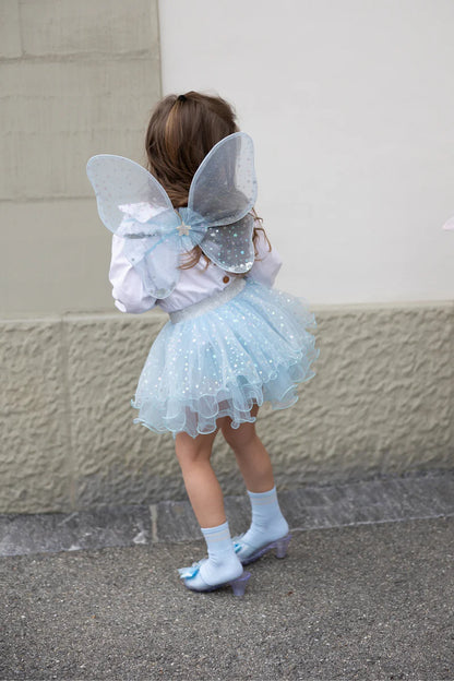 Iridescent Celestrial Fairy Wings, Tutu, Wand