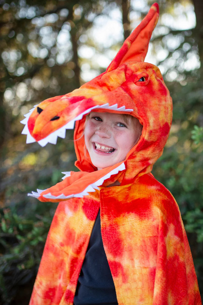 Orange Grandasaurus Pterodactyl Cape (4-6 Years)