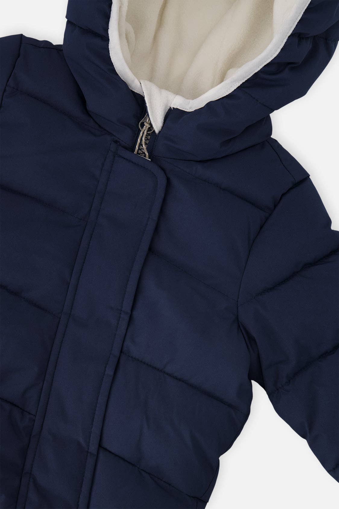 Baby Cloud One Piece Snowsuit Adapted For Car Seats Dark Blue