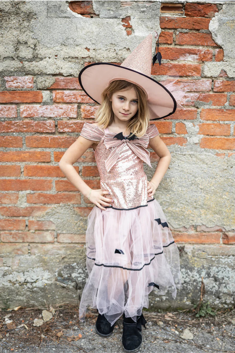 Glam Witch Dress with Hat (5-6)