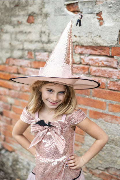 Glam Witch Dress with Hat (5-6)