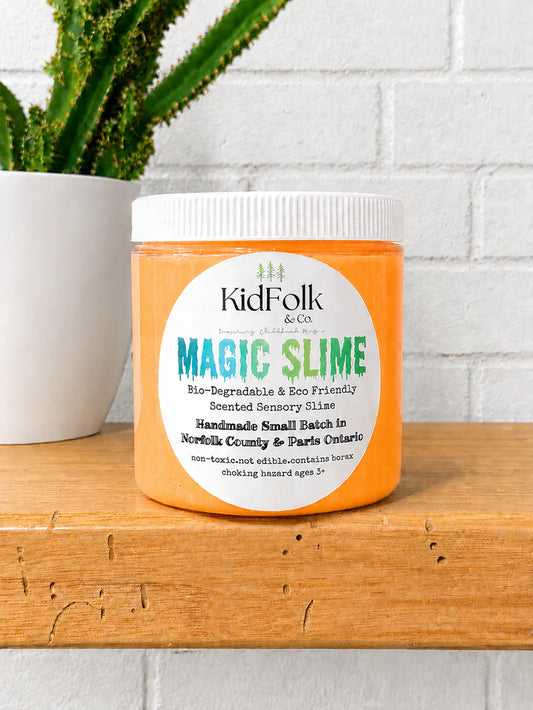 Magic Slime - Orange 4oz