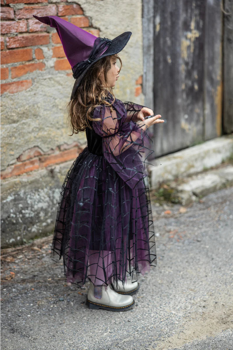 Amethyst the Spider Witch Dress with Hat (5-6)