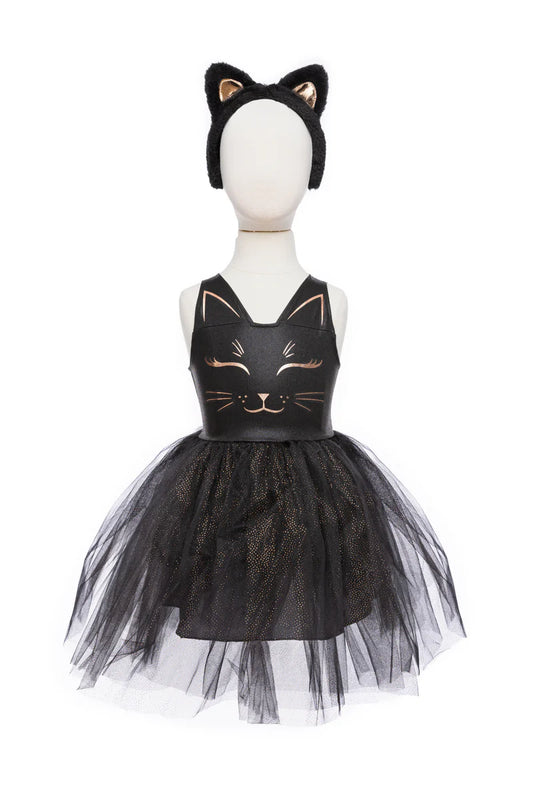 Black Cat Dress & Headpiece (5-6)