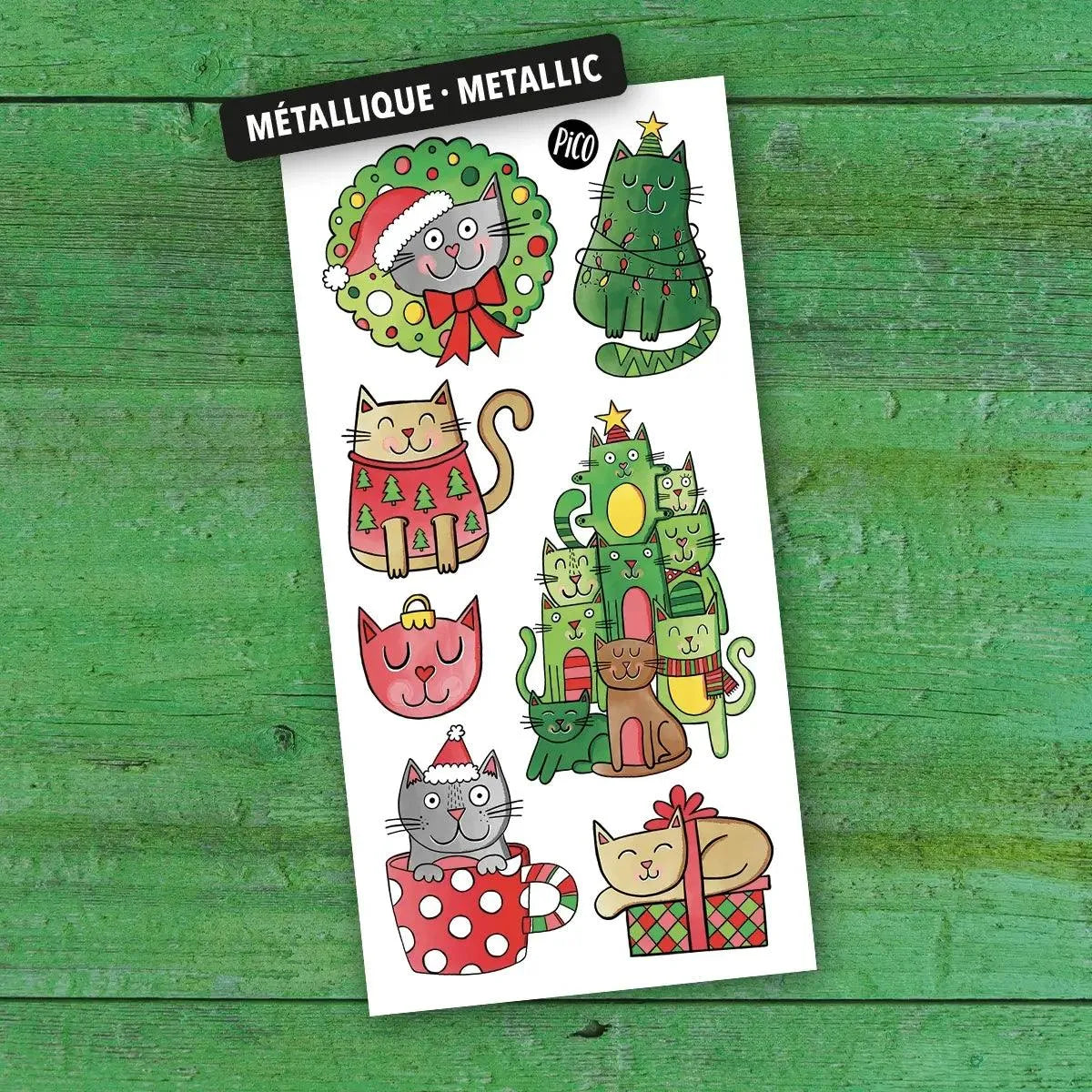 The Christmas tree cat Tattoos