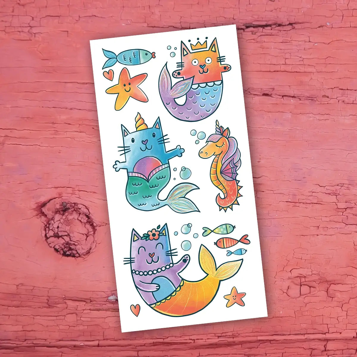 Cat-mermaids Tattoos