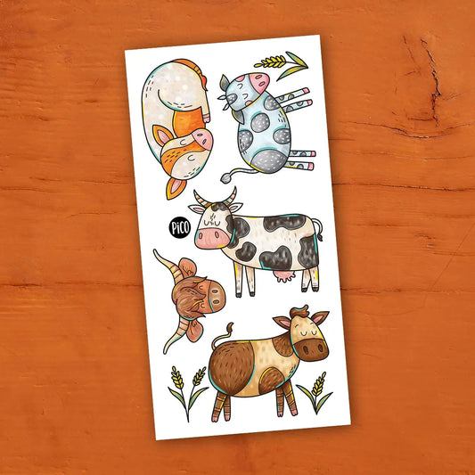 Cute Cows Tattoos