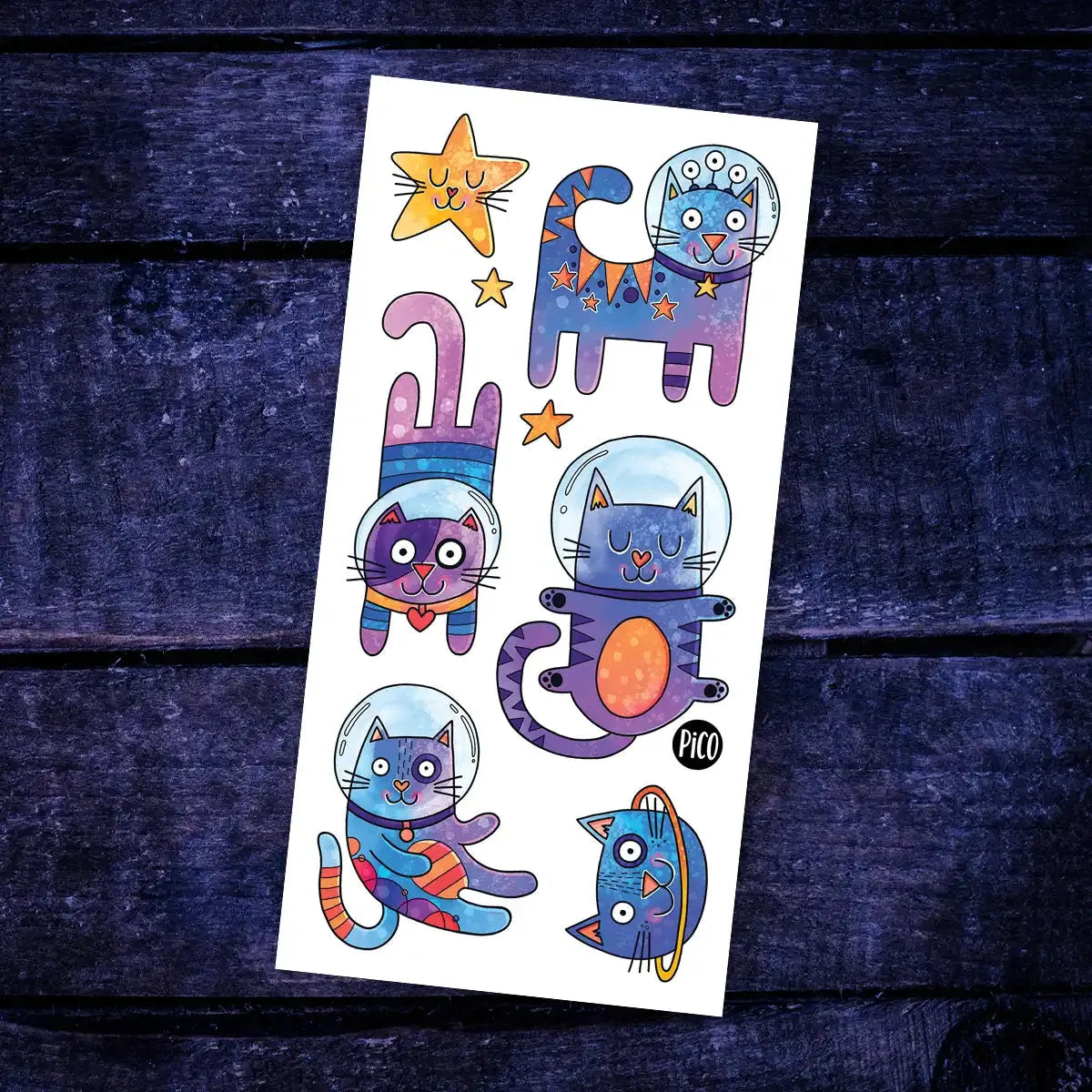 Space Cats Tattoos