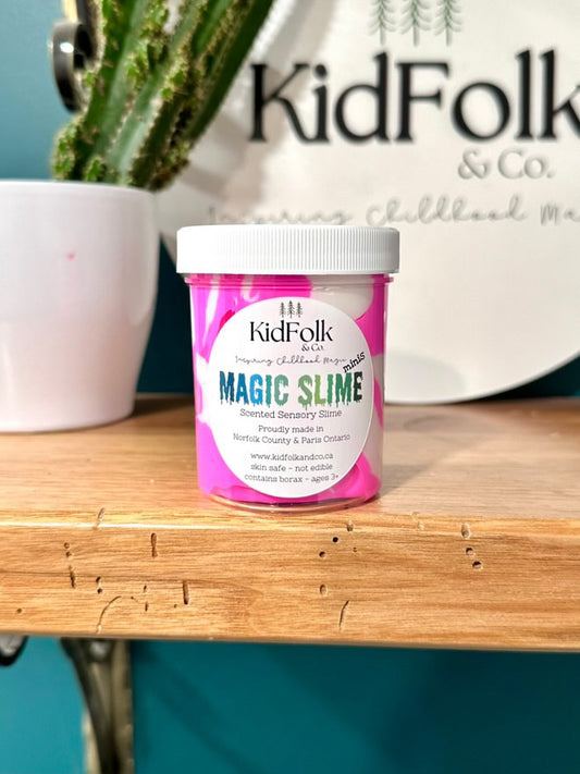 Magic Slime- Candy Swirl Pink 4oz